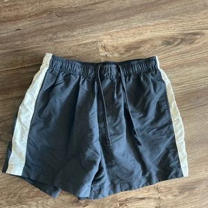 H&M Navy mens swimsuit trunks size medium